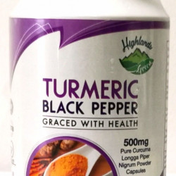 HG TUMERIC BLACK PEPPER - POWDER-FILLED CAPSULES