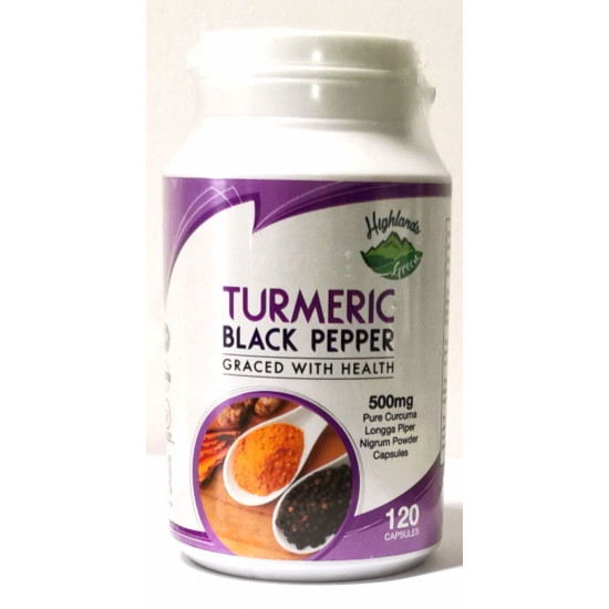 HG TUMERIC BLACK PEPPER - POWDER-FILLED CAPSULES