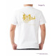 YHVH HIEROGLYPHICS BACK WHITE TEE